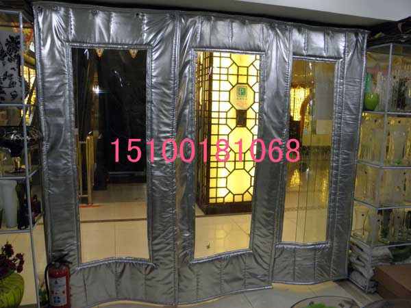 环保帆布棉门帘 防风防寒门帘 冷库保温门帘 (可定做质量好