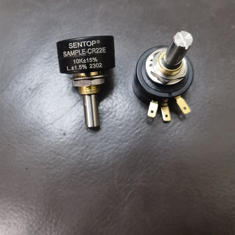 SENTOP思博CR22E代用日本FCP22E精密单圈电位器连续旋转1K2K5K10K