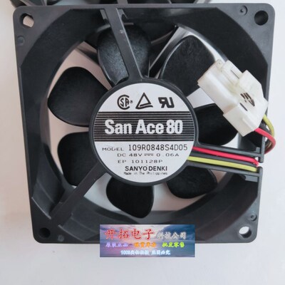 全新原装三洋SanAce60 109R0612G4D05 12V 109R0848S4D05 48V