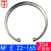 孔用弹性挡圈RTW 165 304不锈钢 0Cr18Ni19