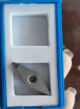 PCD金刚石35度菱形外圆尖刀数控车刀片VNGA160404/160408铝用刀粒