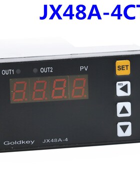 常州高崎Goldkey JX48A-4计数器JX48A-4CT2计数控制器 计米控制器