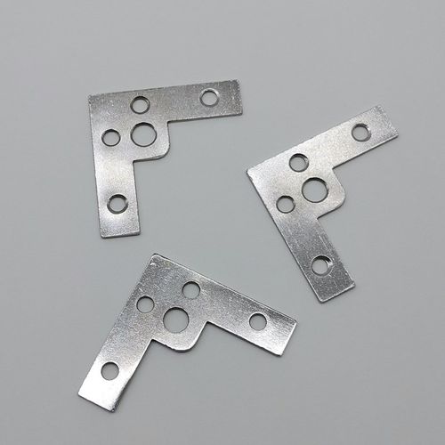 银五孔角码90度直角十字绣五金相框配件固定连接件100个