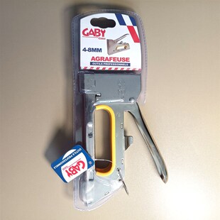 GABY专业手动码钉枪新款手动射钉枪1008F码钉枪13/4-6-8打钉机
