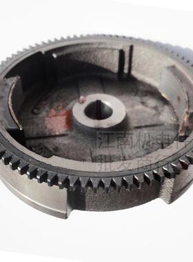 汽油发电机配件2千瓦3KW电启动磁飞轮 汽油机168F 170F GX160飞轮