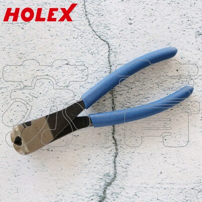 德国霍夫曼HOLEX顶切钳 端口钳 铬钒钢  钳头 带短型铰链 160mm