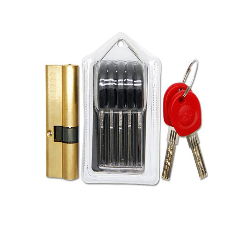 原装正品 中国步阳 群升51步阳/AB 双排B级   防盗门锁芯