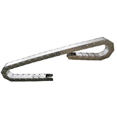 盛达TL75125全封闭拖链起重机械金属钢铝坦克链 拖链厂