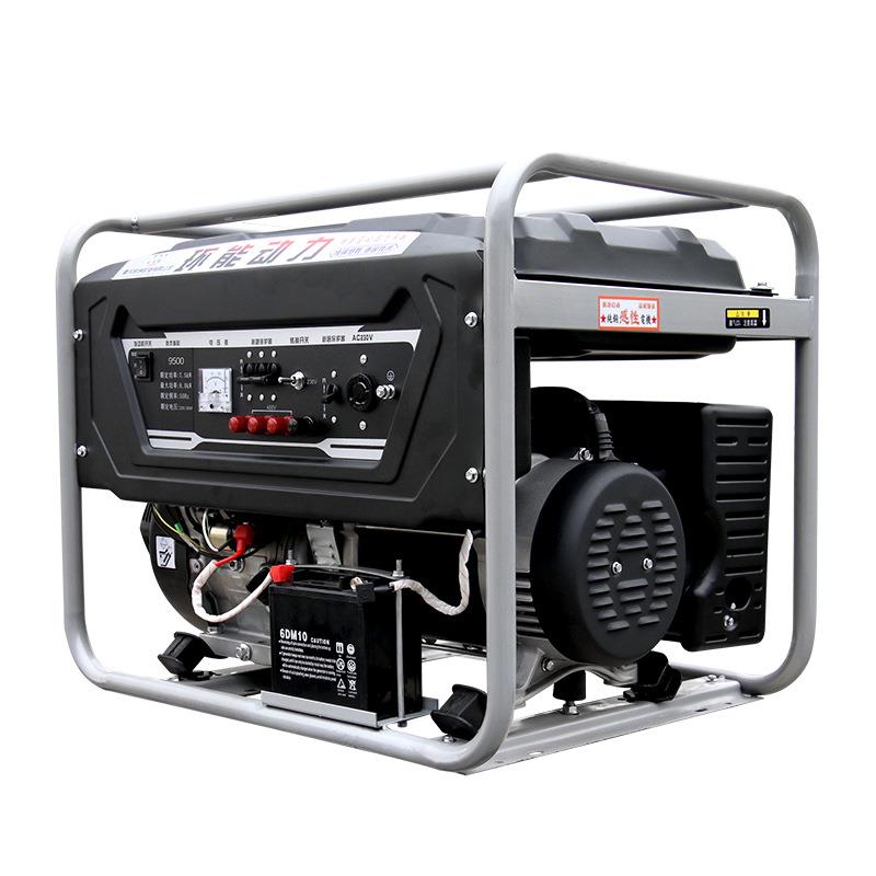 环能动力发电机5KW三相手电启动小型家用汽油发电机220V/380V图片
