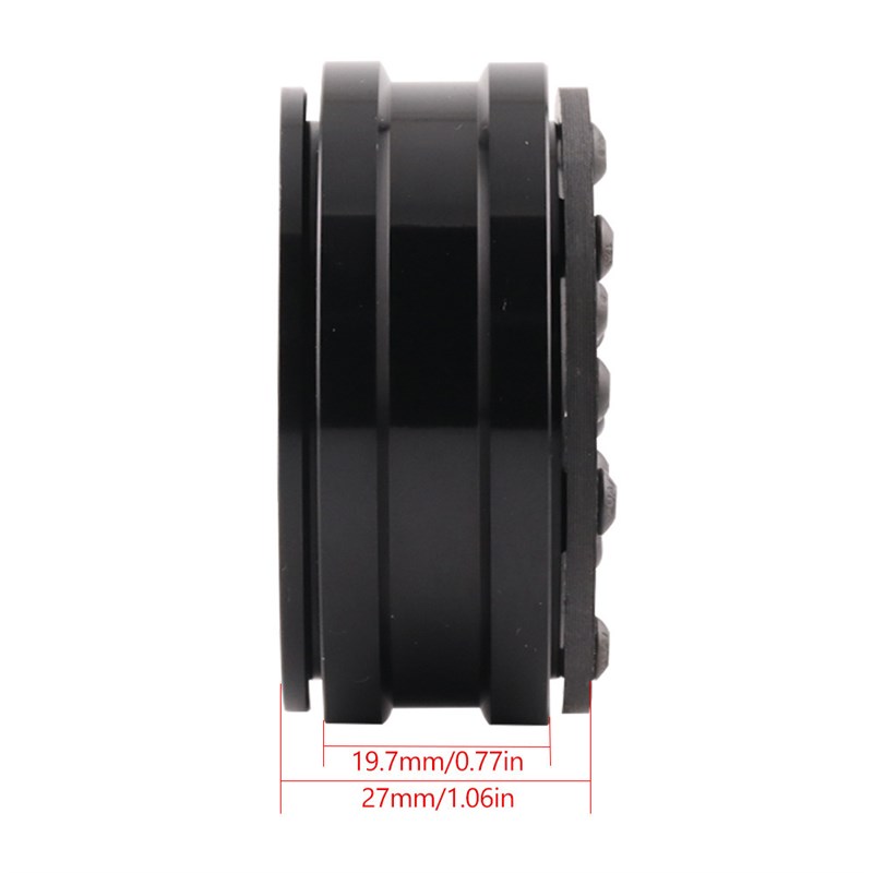 1.9寸碳纤维轮毂1/10仿真攀爬车SCX10 TRX4 Capra管架车 LCG轮胎