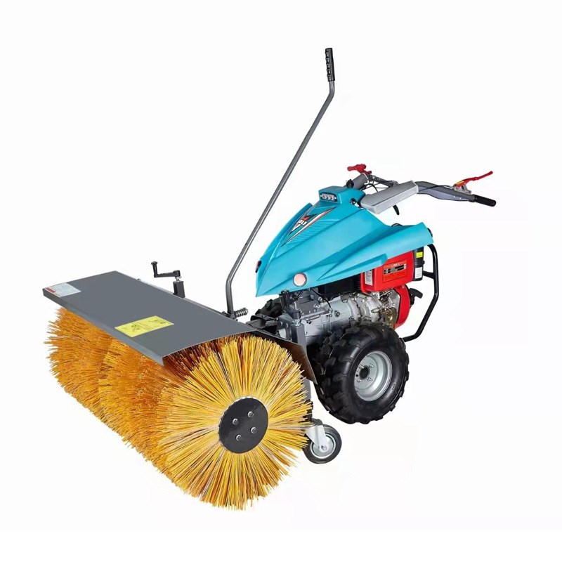 小区街道环卫手推式扫雪机 道路积雪清理除雪机 自走式抛雪机