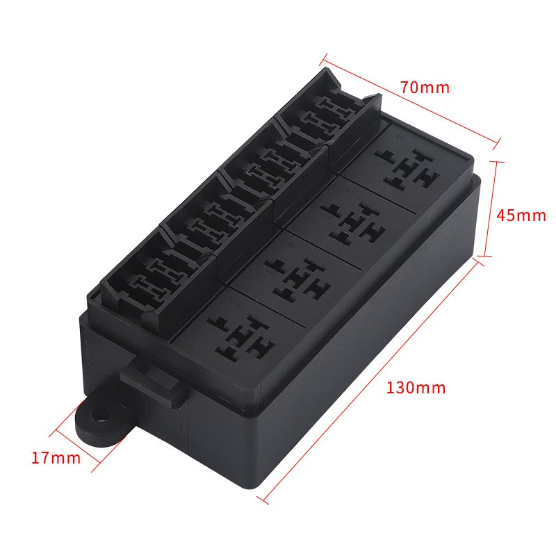多路汽车电动座椅调节继电器保险丝组合可自由拆组装线束总成电路