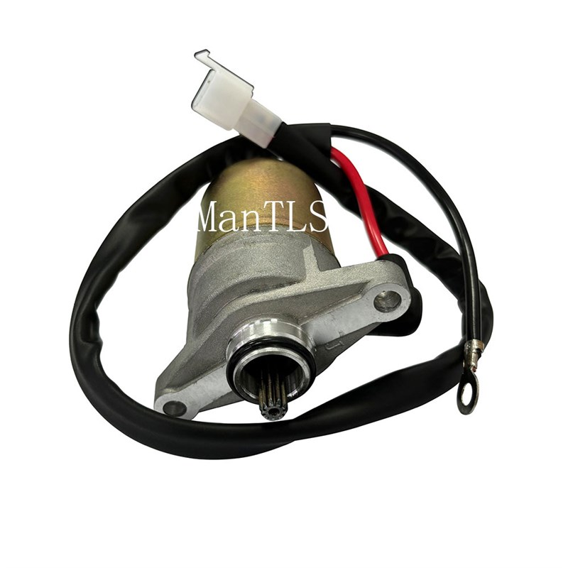 ATV启动电机 适用GY6  50 100 125CC四冲程滑板车 摩托车启动马达