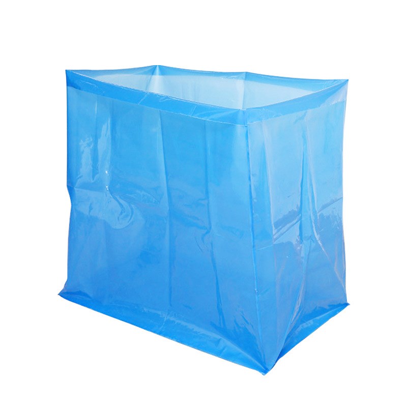 厂家VCl防锈立体袋五面袋蓝色防潮平口包装袋金属配件防锈袋pe膜