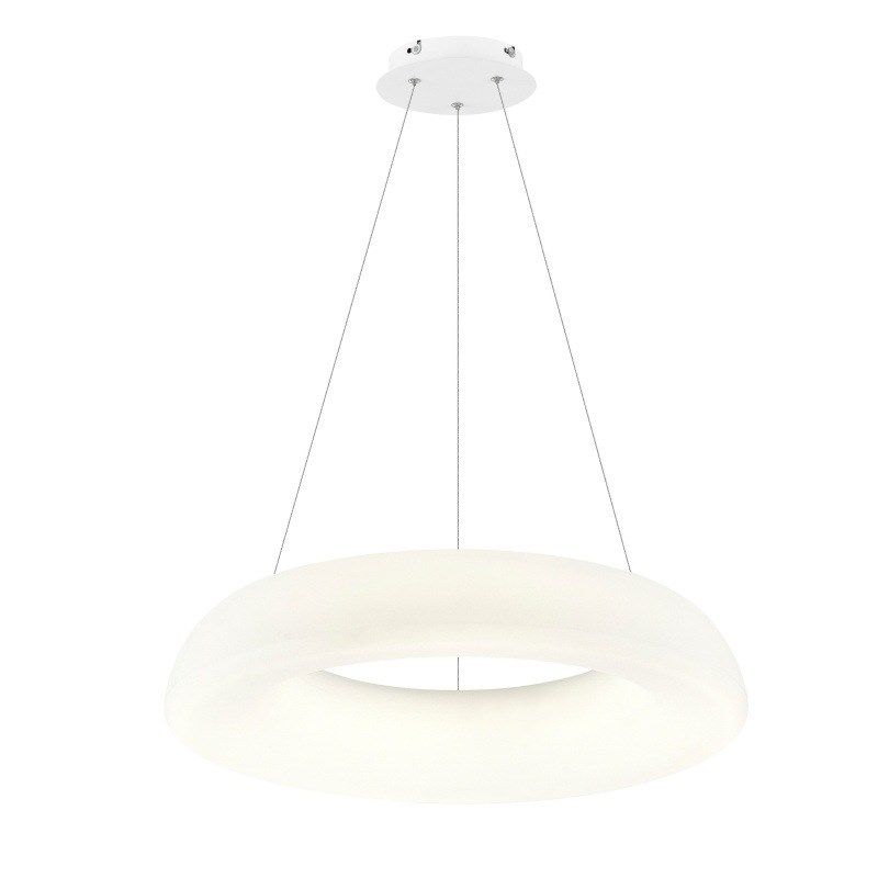 新款现代简约奶油风卧室灯设计师创意圆形大气客厅餐厅极简吊灯