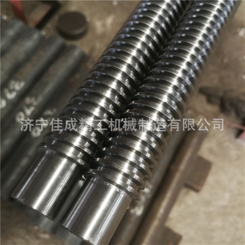 梯形丝杠Tr20T30T40T50T60机床精密丝杠左右旋调节传动轴