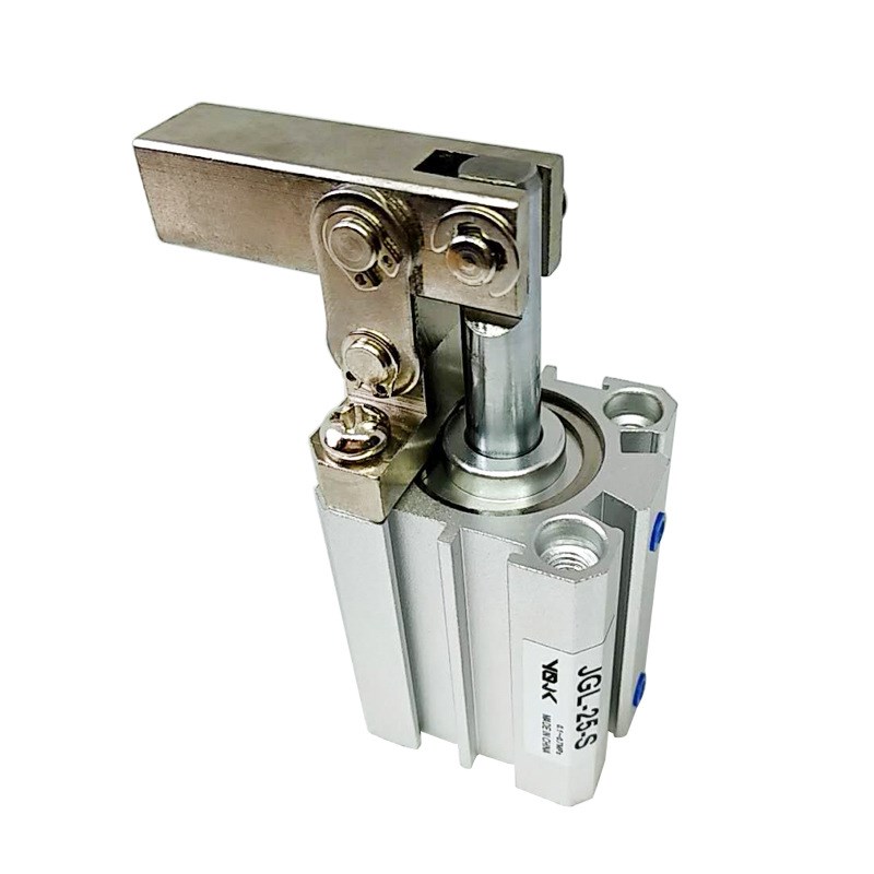 JGL杠杆气缸小型气动下压夹紧摇臂夹具双压板ACL25/32/40/50/63