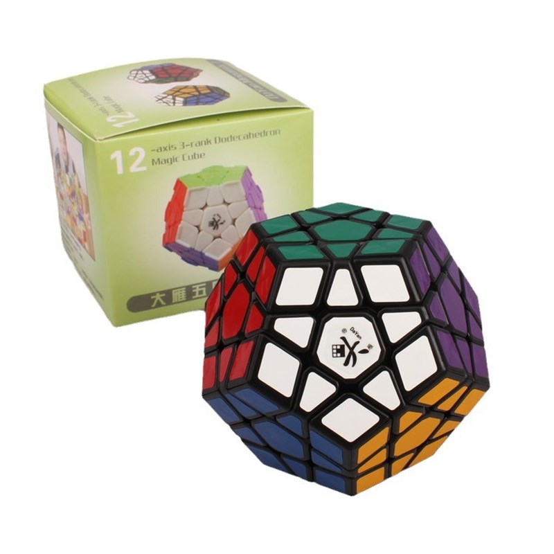 大雁 五魔方 Dayan  Megaminx cube 3阶12面体黑色5魔方