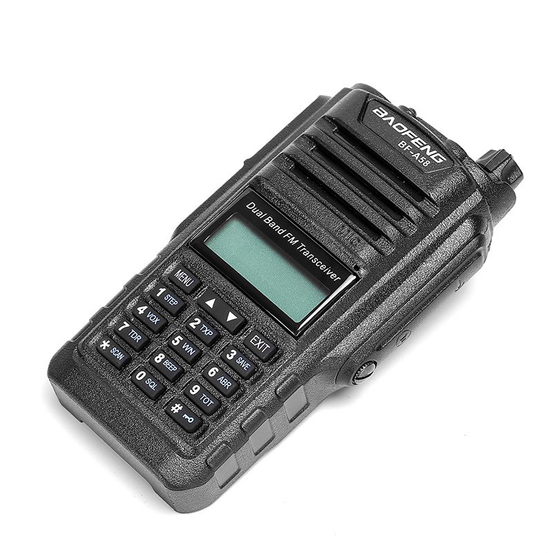 BAOFENG厂家 宝锋BF-A58防水对讲机IP67 船用大功率双段双显