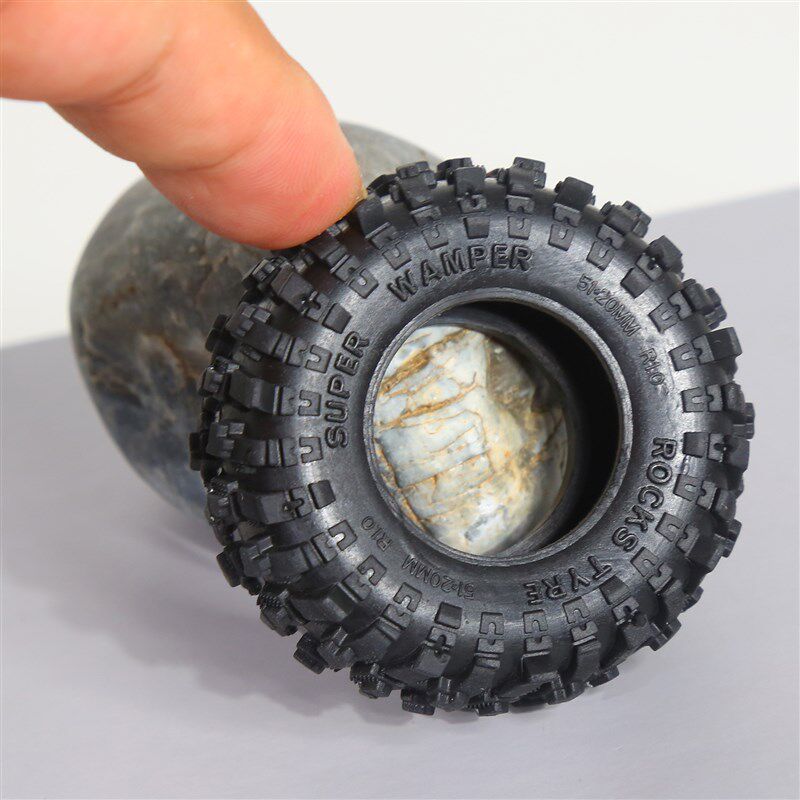 RS红蜘蛛1/24攀爬胎1.0寸 Axial SCX24 90081 TRX-4M非洲狮