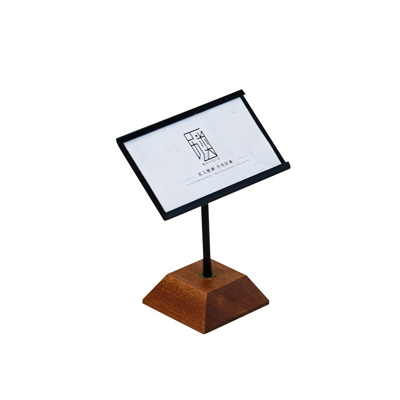 铁艺立式标签牌 翻糖蛋糕价格标签价展示牌甜品pop广告价位牌实木