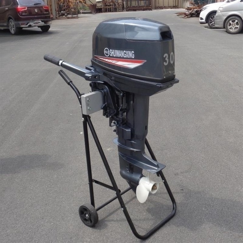 四冲程/两冲程船外机小型汽油船用挂桨机水冷立式船尾机发动机