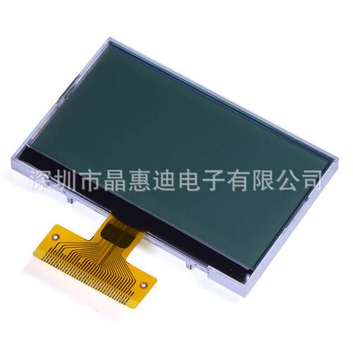 COG 12864液晶厂家 3.5寸液晶模块 JHD12864-G32BSW-G 焊接