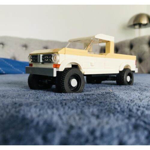 MOC-80704 1970F特f100游侠 243片 电子图纸 拼插积木