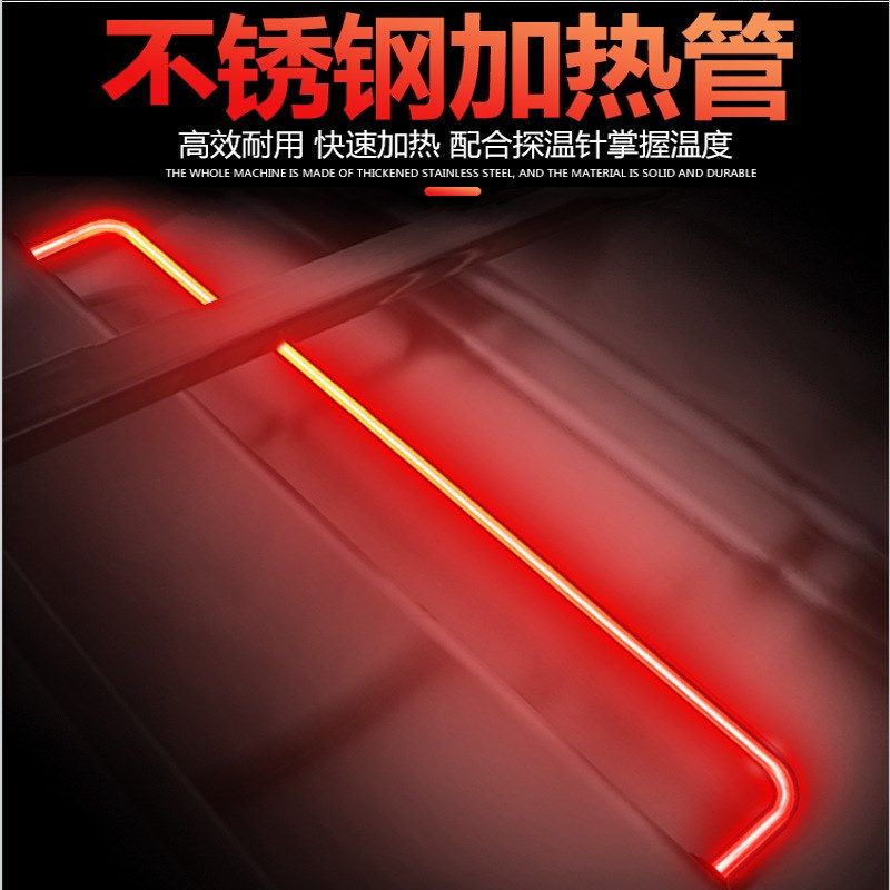 快餐保温台商用加热快餐车保温台立式不锈钢售饭台电热售菜热餐机