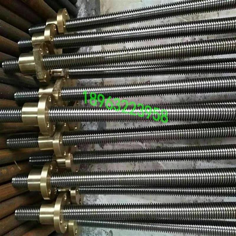 速发梯形螺丝滕州摇臂钻0z3032z3床35z30N40升降丝杠丝杆杆母