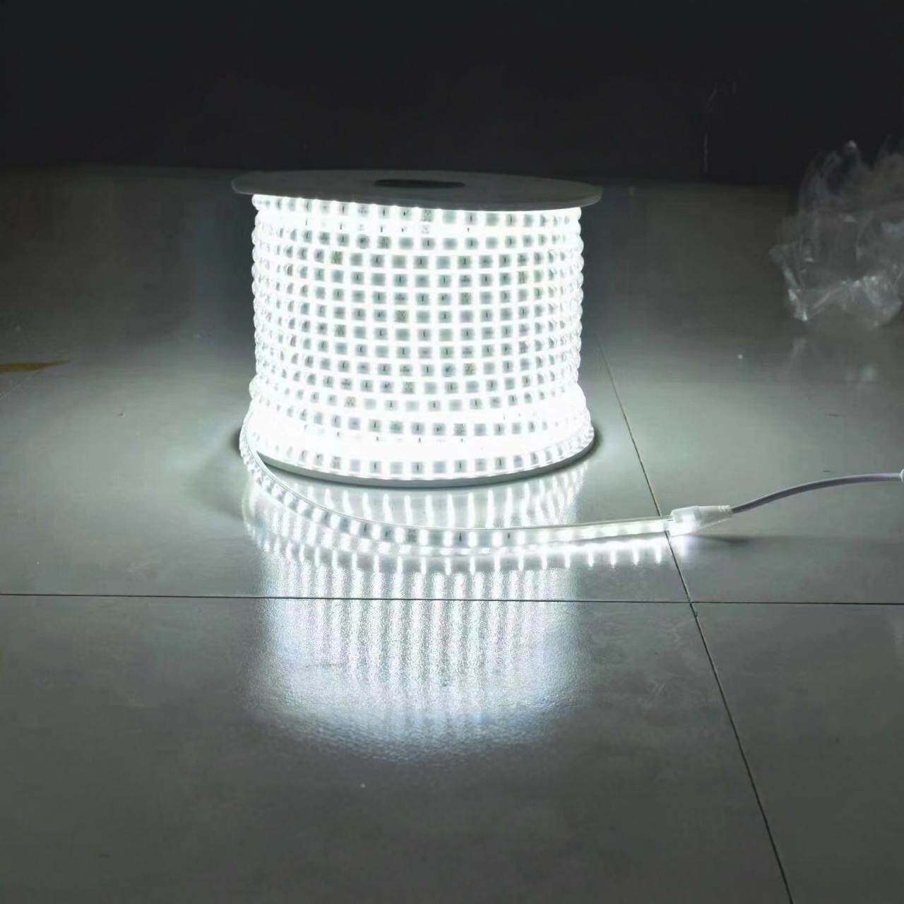 led灯带v24道36v220卷100OWE米戶外防水工程工地下室隧养殖照明v