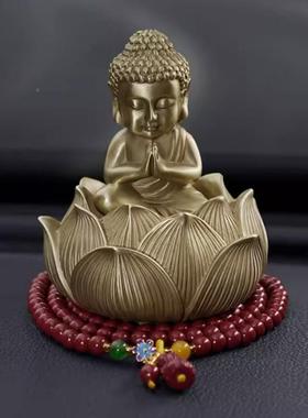 如来汽车摆件中士台IEA控装饰台品饰品中控摆件车内保苹安男创意H