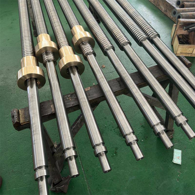 锈钢梯形丝CXY杠锯齿丝螺杠铜不母T型调节多头梯形丝杠螺母