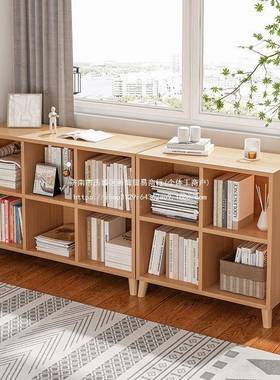 书架卧室落地书带腿柜小型储客厅收纳61227柜隔断物柜简易飘窗矮
