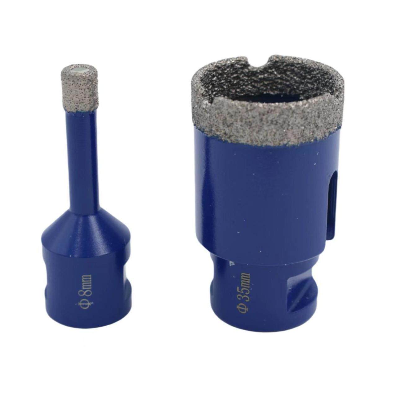 蓝色M石1钻4钎焊金刚石开孔器打瓷砖大理石材干头玻璃开孔无品牌/