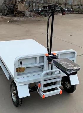 东建筑工地WVH电鼎动电手推运车四轮搬车动周转车