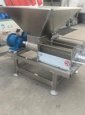 厨圾干湿分餐离机螺旋挤压52092式脱水机垃猪粪牛粪处理挤干机