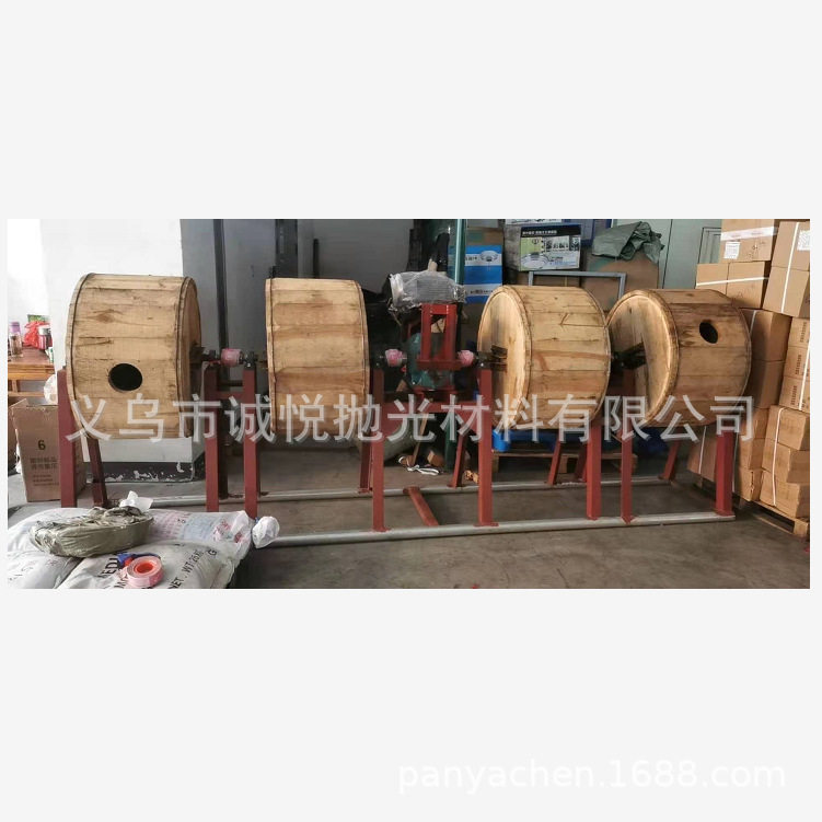 木桶滚筒水抛型树脂亚克力抛光机