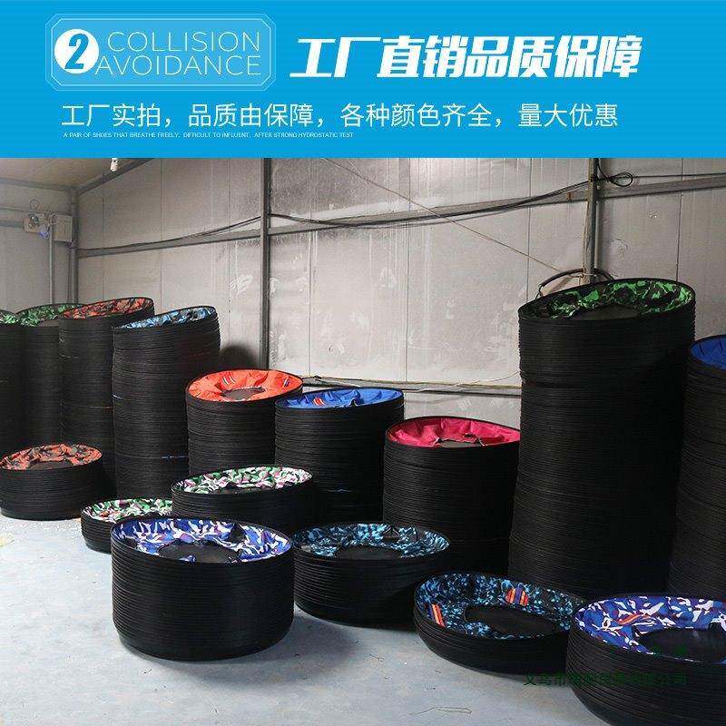 橡人塑滑雪圈儿童无品牌/成厚耐磨胎滑雪轮双人充气内加胎滑雪车