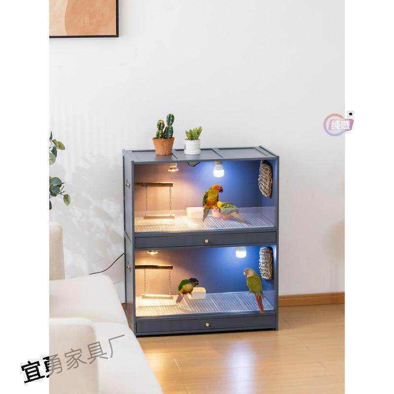 抽屉式饲养柜IZA保温牡箱抽芦丁鸡雏鸟幼鸟恒温箱玄虎皮风丹屉保