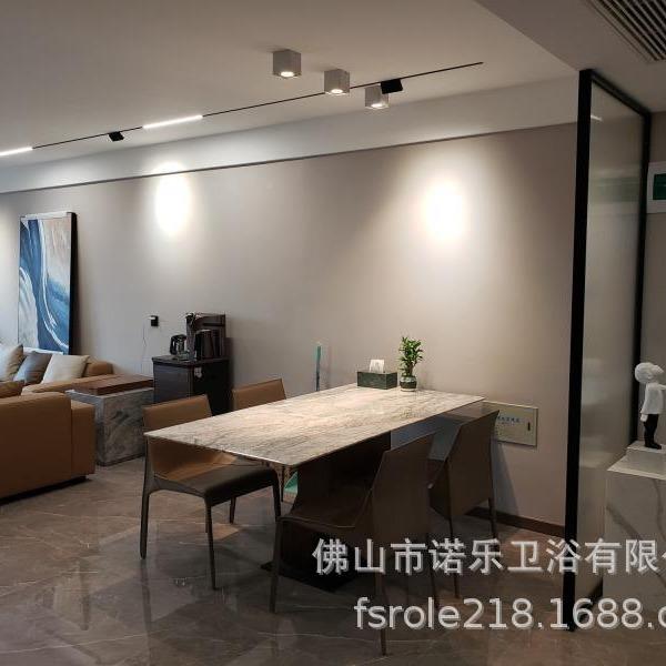 卫生间干分离淋浴隔断洗浴YTX室房玻农璃移门村简湿易沐浴房澡间