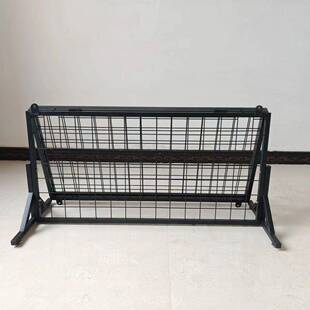 格货架架作品收纳丝幼儿园铁子网网格置展物IUO架示架落地饰品移