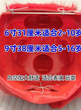 儿童道具全套配工演狮子学手生醒狮舞狮子狮ESV裤头舞狮双人表狮