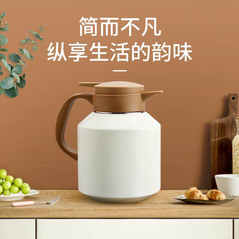 古藏36白焖茶ZDD壶不锈钢家用老茶闷泡壶显温保温1壶大容量水保温