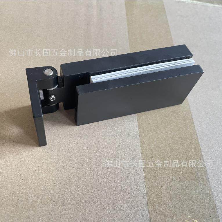 房极黑窄型链淋浴合页浴室活动夹哑铰ST-B099玻璃门配件