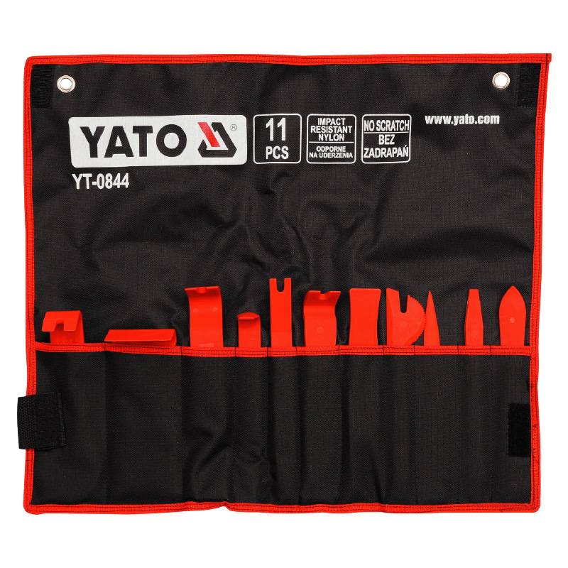 YATO汽车音响内饰门板中控面板隔音维修改装拆卸工具撬板卡扣起子