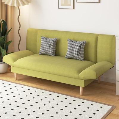 公寓易三人沙发布艺LWR小户简易客可型折叠两用厅出简租房懒人沙