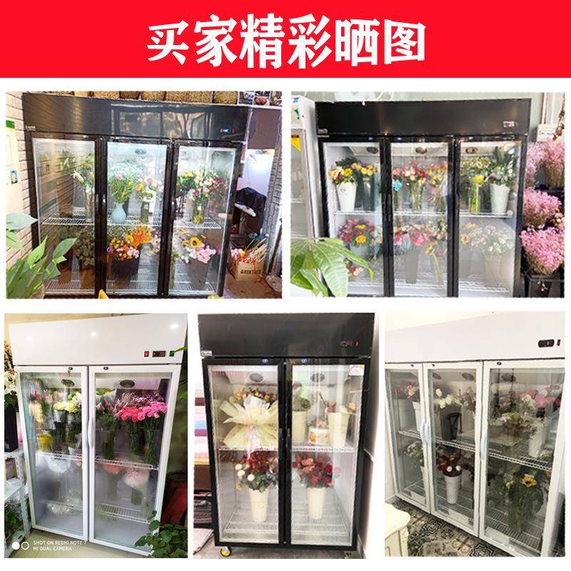 鲜ZOT花柜商用冷藏保鲜花店柜束花展示立式风冷柜冰柜网红鲜花柜