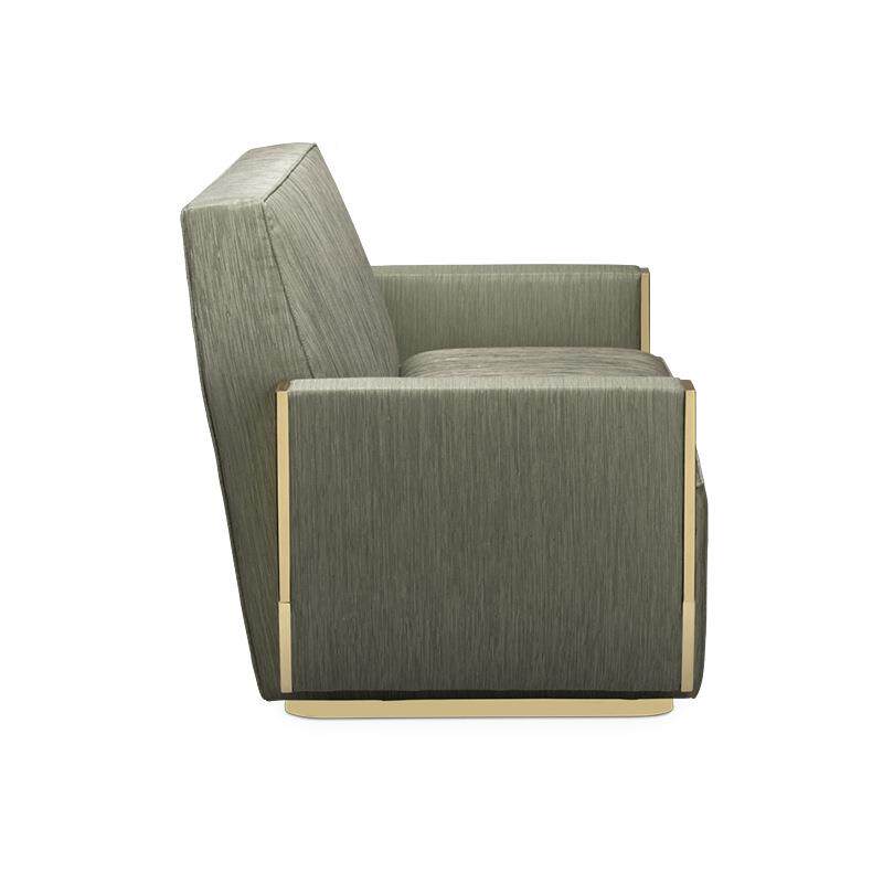 高端家具城艺展厅布沙发无品牌/drissof意式轻奢双人沙o发aДив