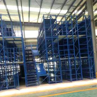 河南郑州储货架重型阁楼平台式 订货架家直销可重OMC型货厂仓架